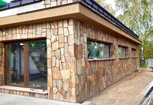 Плитняк кора дерева для фасада купить в Твери