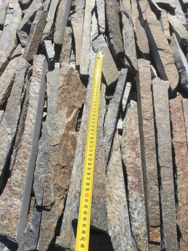 Горбушка златолит мультиколор для облицовки купить в Твери