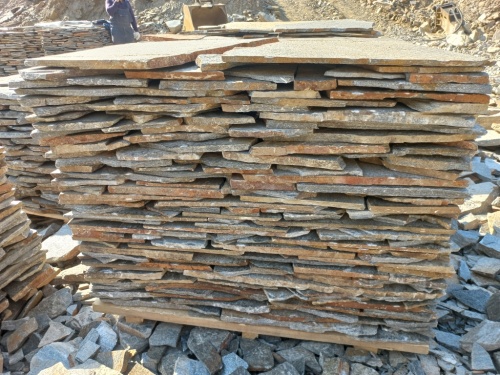 Плитняк серицит облицовочный 10-20мм купить в Твери